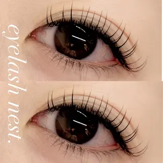 マツエク・マツパ intime内nest.所属・🤍nest. エリ🤍のマツエク・マツパデザイン