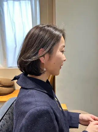 ミディアム 大人ショート/鎌倉/ 似合わせ/不動のヘアスタイル