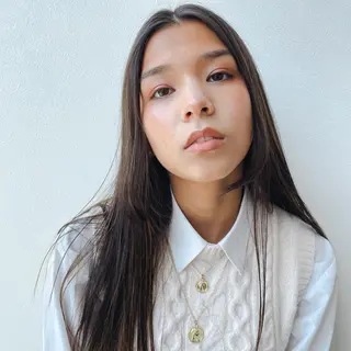 ロング 髪質改善/ブリーチ 田代 龍我のヘアスタイル