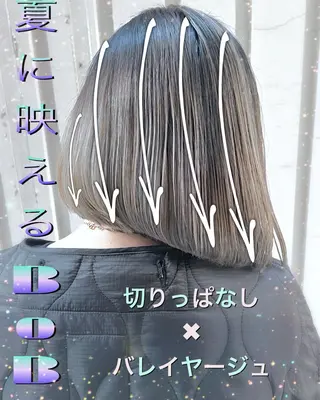 ショート カラー 🤍デザインカラー 特化🤍HIROのヘアスタイル