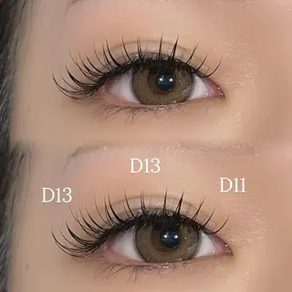 マツエク・マツパ NEW Open MIORA MIKIのマツエク・マツパデザイン