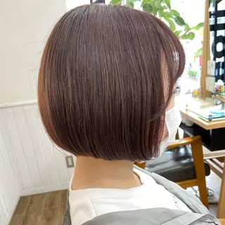 ショート カラー パーマ ヘアアレンジ メンズ キッズ ネイル マツエク・マツパ 横浜Bob美容師🤎 ERINAのヘアスタイル