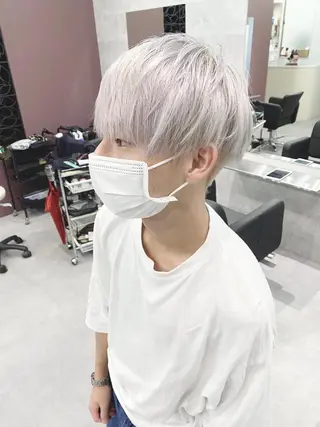 カラー メンズ Via officialのヘアスタイル