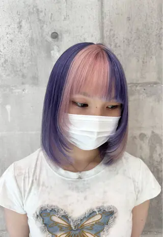 カラー デザインカラー MIKU🦋のヘアスタイル