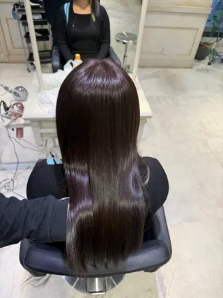 セミロング 🟠髪質改善縮毛矯正 YUTO🟠のヘアスタイル