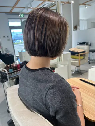 ミディアム ショート/ボブ 酒井駿介のヘアスタイル