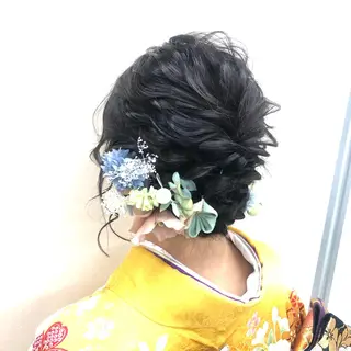 ヘアアレンジ SALON DE KIKUCHI 本店所属・菊池 栄里奈のヘアスタイル