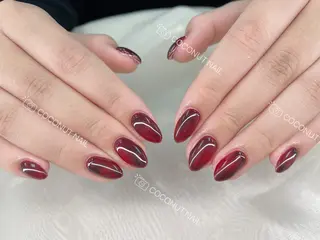 ネイル 神田 ココナッツのネイルデザイン