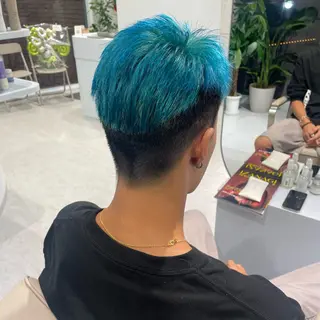 カラー メンズ 村上 奈乃果のヘアスタイル