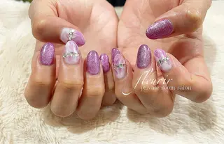 ネイル フルリール 【プライベートサロンのネイルデザイン