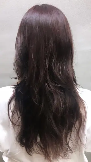 ロング カラー haruka 遥歌のヘアスタイル