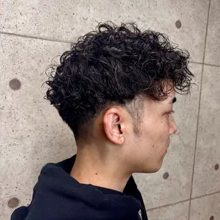 パーマ メンズ pissenlit ピサンリ所属・🧩🤖 Sala 🤖🧩のヘアスタイル