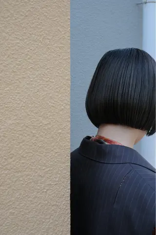 ショート いつくし所属・ボブ/グラボブ/ カラー　越智葵葉🍃のヘアスタイル