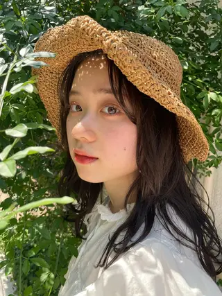 セミロング 栄　mighty by H所属・不破一輝/栄/矢場町 ボブ/レイヤー/艶髪のヘアスタイル