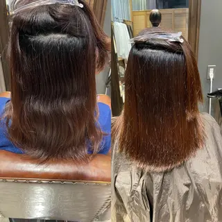 セミロング 六本木縮毛矯正/髪質 改善/LOANA鈴木のヘアスタイル