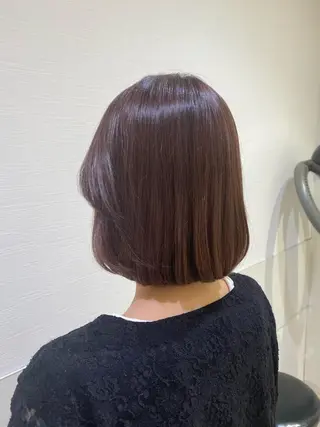 ショート カラー ナチュラル艶カラー 🤎maoのヘアスタイル