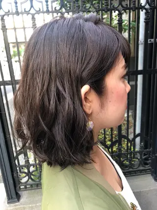 ショート パーマ SAKURA所属・鹿取 三紗子のヘアスタイル