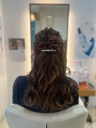 ヘアアレンジ Marry's  下鴨　　マリィズシモガモ所属・坂井 さやかのヘアスタイル