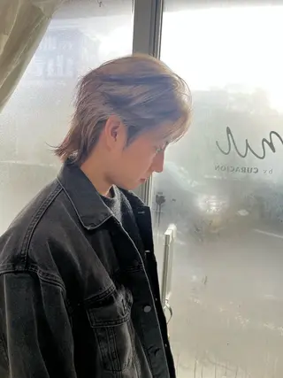 ショート カラー メンズ JUNTA 梅田茶屋町のヘアスタイル