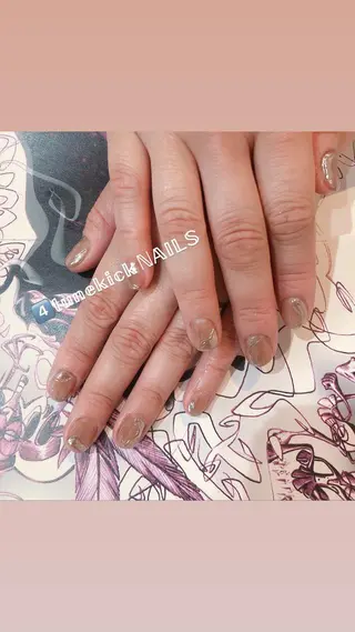 ネイル 4tunekick NAILS(フォーチュンキックネイルズ)所属・光森 淳子のネイルデザイン