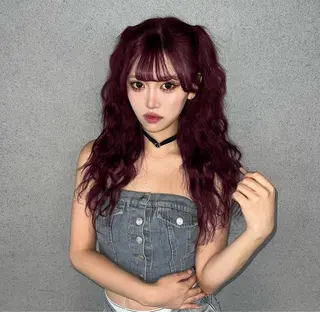 ロング miku /原宿美容師/y2kのヘアスタイル