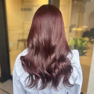 ロング カラー 💖ブリーチ/暖色 𝐘𝐮𝐢💖のヘアスタイル