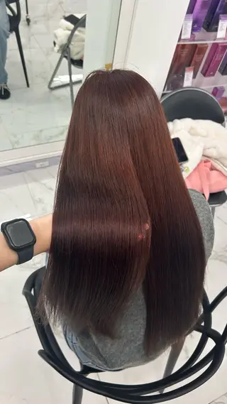 ロング カラー 透明感カラー/レイ ヤー🖤Akaneのヘアスタイル