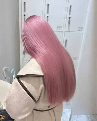 ロング カラー ハイトーンカラー💞 くるみ🎀のヘアスタイル