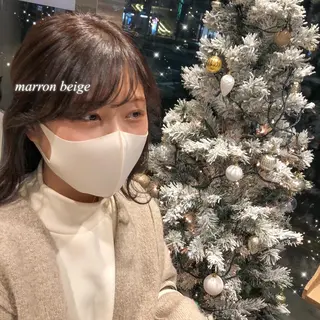 ミディアム 𝙢𝙞𝙮𝙪🎀 girly hairのヘアスタイル