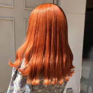 セミロング カラー Blanco Color&Careのヘアスタイル