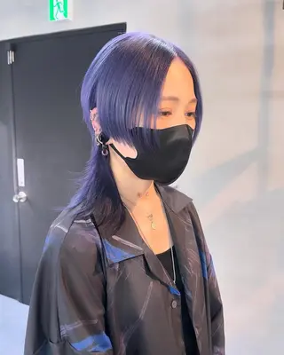 ミディアム 柏 ウルフ/レイヤー 田中佐和🐺のヘアスタイル