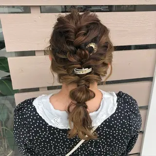 セミロング 堀越 エリのヘアスタイル