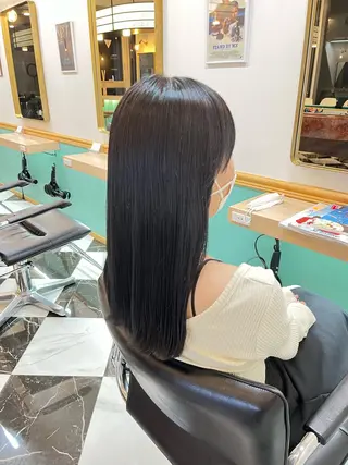 ロング ﾚｲﾔｰ🩵透明感 ೀユイ🌙のヘアスタイル