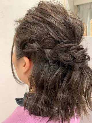 ショート ヘアアレンジ 【店長】 草間大輔のヘアスタイル