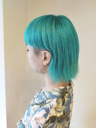 メンズ ショート カラー JIL BLAN 京都所属・RU RIのヘアスタイル