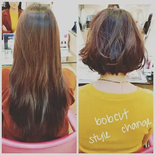 ショート EMANON名古屋所属・美谷添（ミヤゾエ） まどか大人ヘアサロンのヘアスタイル