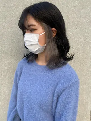 カラー AYANE 韓国ヘア /レイヤーカットのヘアスタイル