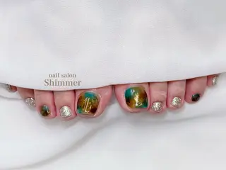 ネイル Shimmer Risaのネイルデザイン