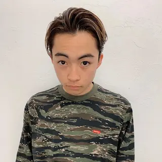 ショート カラー パーマ メンズ yiye 青山所属・無料カットモデル募集 🌱ひょうがのヘアスタイル