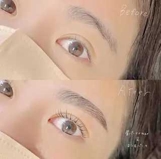 アイブロウ lorraine brow ロレインブロウ梅田茶屋町店所属・ロレインブロウ 梅田茶屋町店のマツエク・マツパデザイン