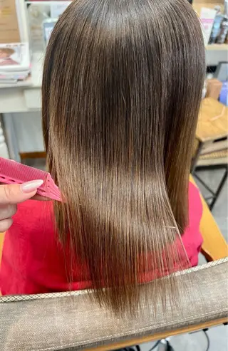 セミロング hair works raptureのヘアスタイル