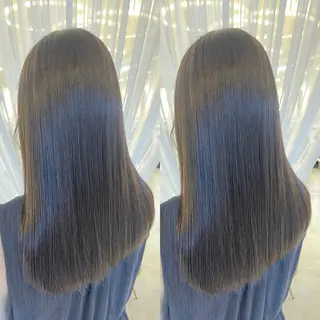 ロング カラー ブリーチ無しダブル カラー🦕まどかのヘアスタイル