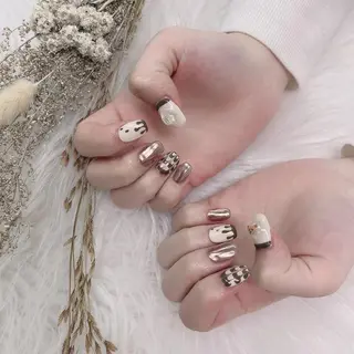 ネイル 🦋ネイルサロン ブラン🌈ゆりのネイルデザイン