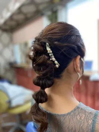 kazu 店長のヘアスタイル