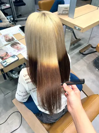 ロング ˚⋆✮ナチュラル× モード˚⭒ Naruのヘアスタイル