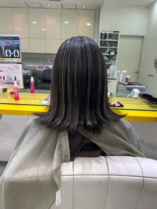 ミディアム 🌈野間 声良🌈のヘアスタイル