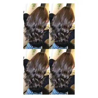 ロング カラー 店長✨レイヤー✖️ 髪質改善✖️韓国ヘアのヘアスタイル