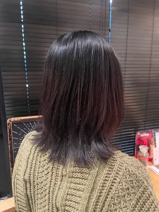 ミディアム rin 🖤〈大宮〉のヘアスタイル