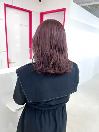 ミディアム *Zina S * Natsukiのヘアスタイル