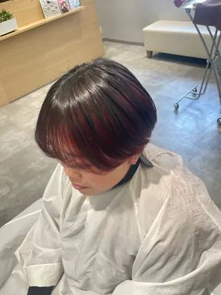 ショート カラー Zina【梅田】 /田中 沙弥のヘアスタイル